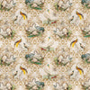 Shower Curtain in Wayward Natural Bird Toile