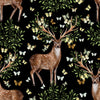 Wildlife Dark Pattern Wallpaper