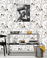 Winter Birds Wallpaper