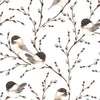 Winter Birds Wallpaper
