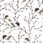 Winter Birds Wallpaper