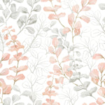 Modish Light Leaves Wallpaper Smart