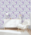 Lavender on White Background Wallpaper