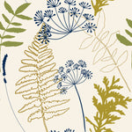 Herbal White Wallpaper