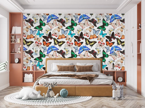 Voguish Butterflies Wallpaper