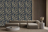 Dark Blue Wallpaper with Spikelets