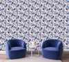 Elegant Blue Berries Wallpaper Fashionable