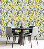 Lemons Pattern Wallpaper