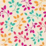 Brightly Little Leaves Wallpaper