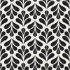 White Wallpaper with Abstract Design