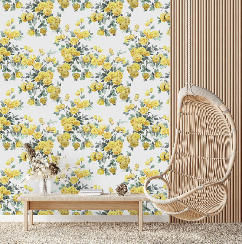 Yellow Roses Wallpaper