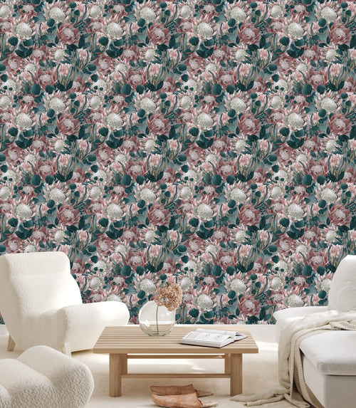 Exotic Protea Flowers Wallpaper