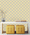 Yellow Geometric Wallpaper