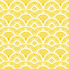 Yellow Scallops Wallpaper