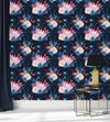 Protea on Dark Blue Wallpaper
