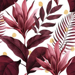 Burgundy Plants Wallpaper