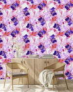 Purple Irises Wallpaper