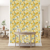 Lemons  on White Wallpaper