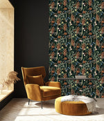 Modish Botanical Plants Wallpaper Fashionable