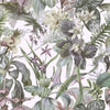 Modish Green Plants Wallpaper Chic