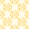 Brightly Yellow Pattern Wallpaper