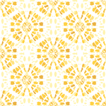 Brightly Yellow Pattern Wallpaper