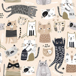 Elegant Cats Wallpaper