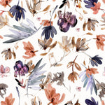 Stylish Abstract Leaves Wallpaper Chic